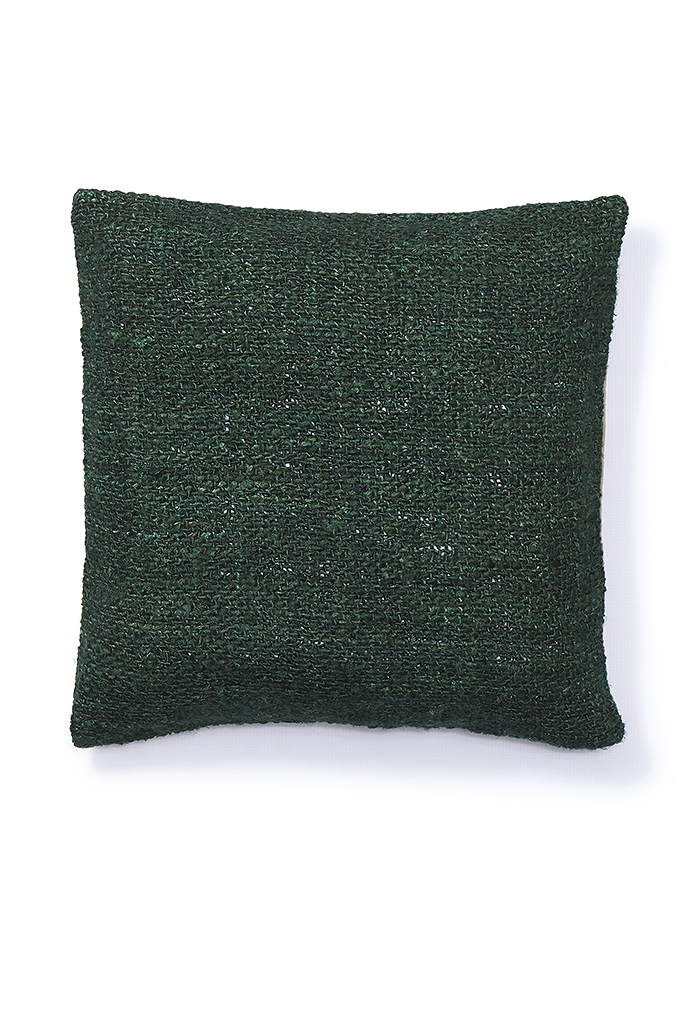 GREEN CUSHION COVER