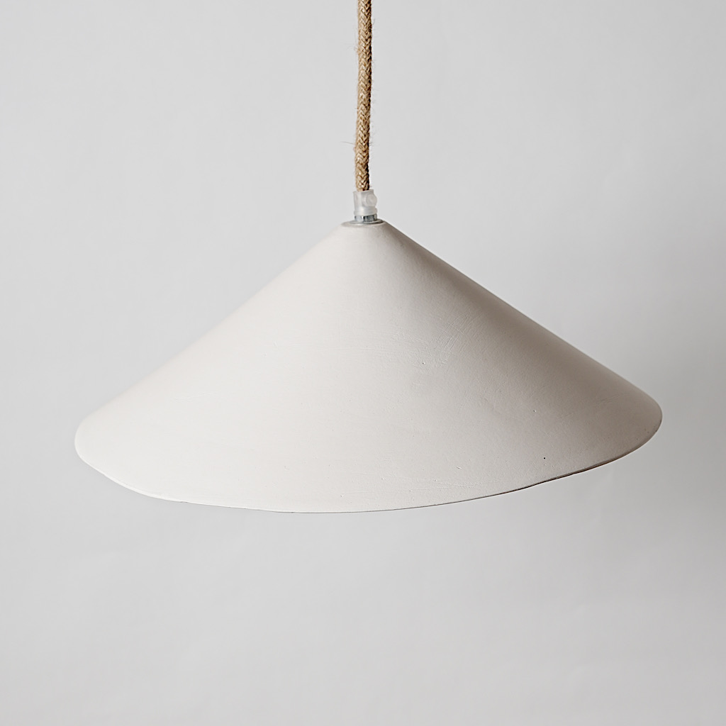 Emporia Conical Offwhite Pendant Light