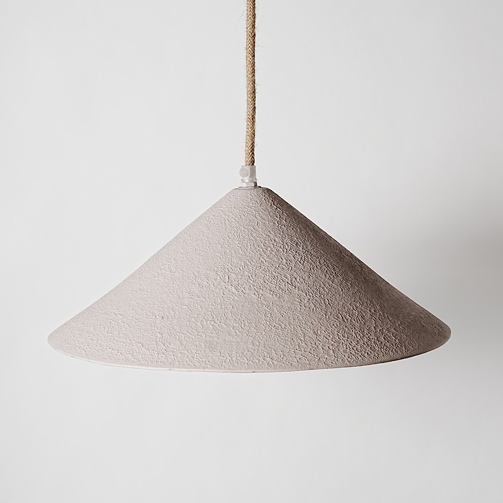 Emporia Conical Greige Pendant Light