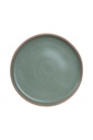 Terracotta Green Dessert Plate