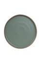 Terracotta Green Dinner Plate