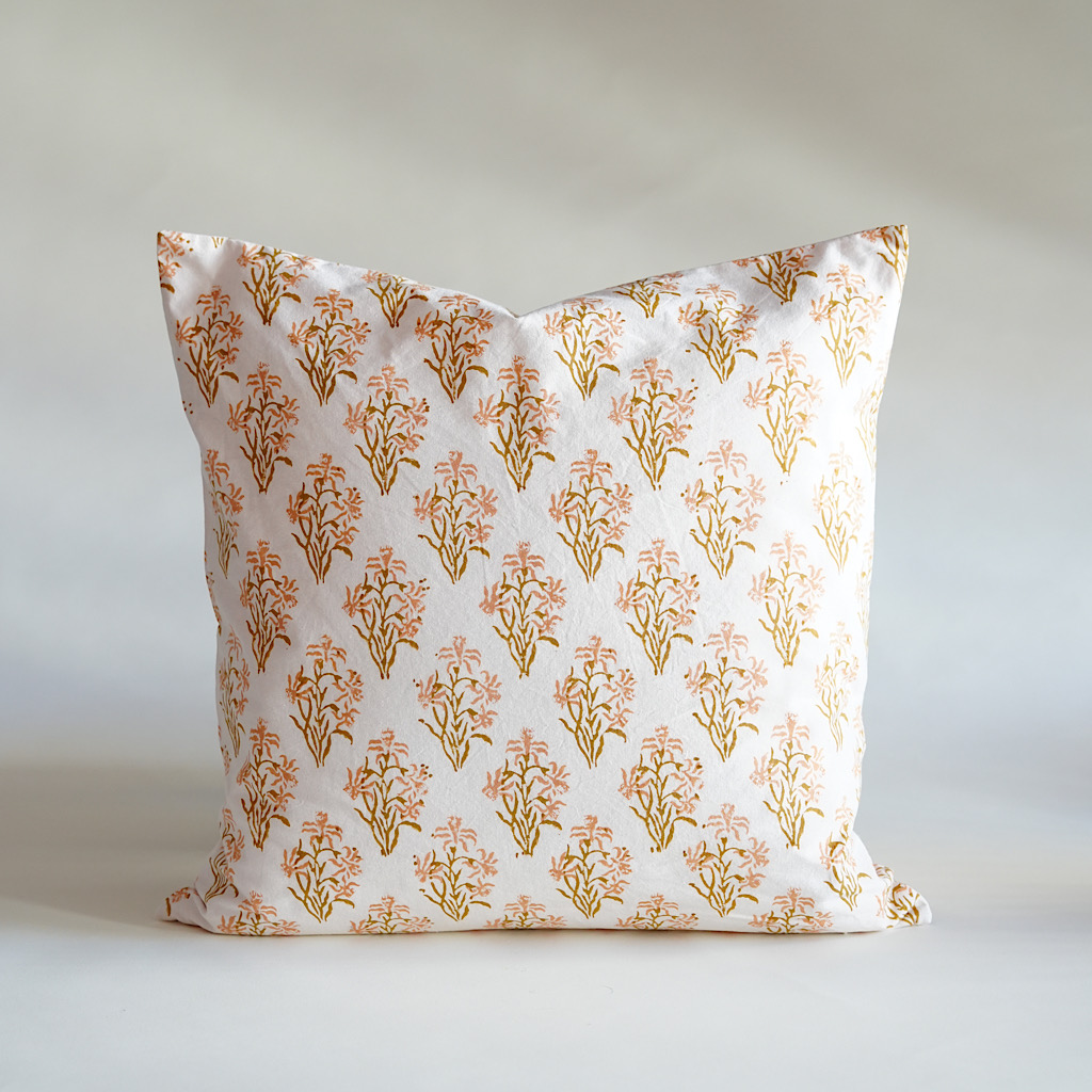 Royal Garden Floral Cushion Cover