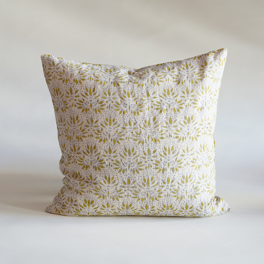 Royal Garden Green Cushion Cover