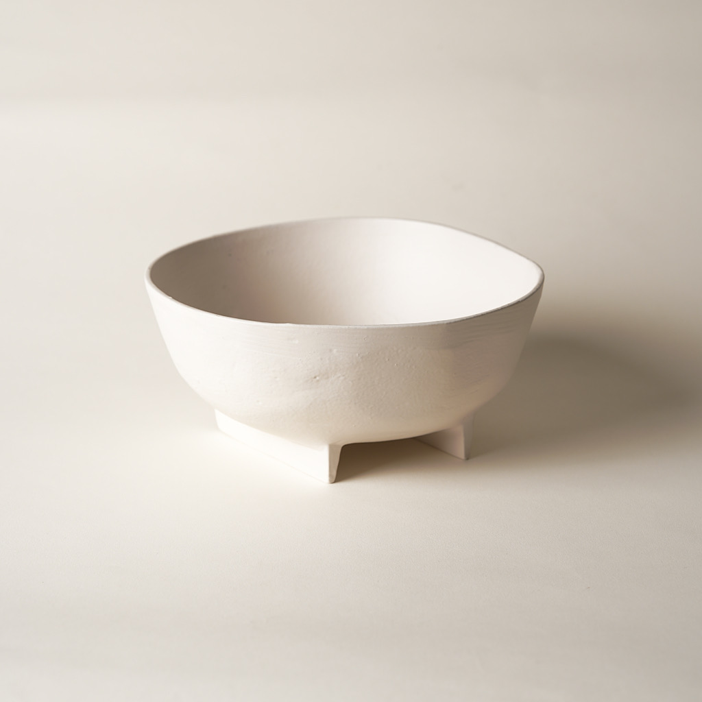  IVORY ALUMINIUM BOWL SET - MEDIUM