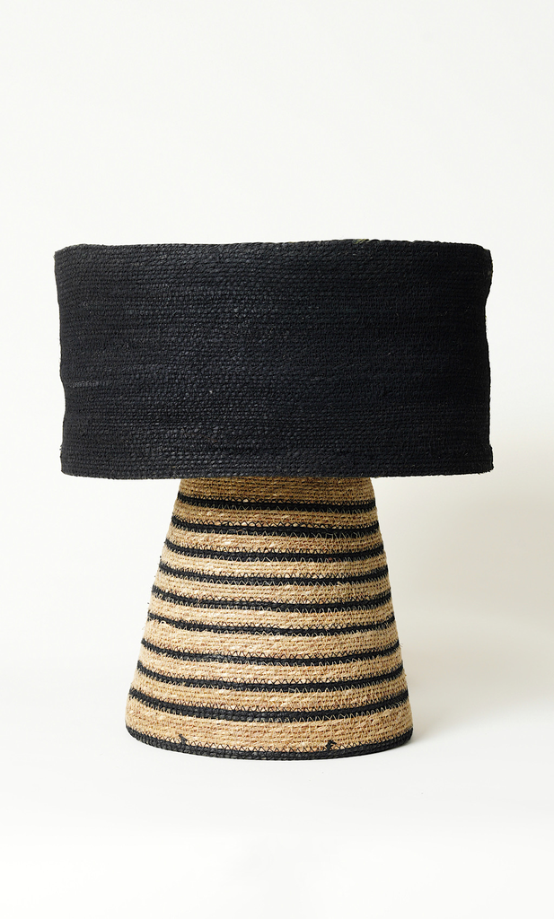 SIDE LAMP - BLACK STRIPED (50X42X43)