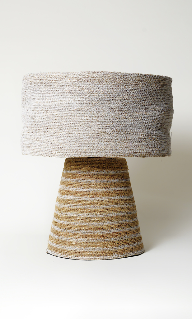 SIDE LAMP - WHITE STRIPED (50X42X43)