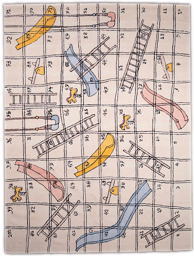 SLIDES AND LADDERS RUG (LNL-003)
