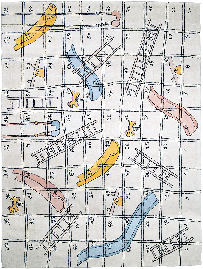 SLIDES AND LADDERS RUG (LNL-003)