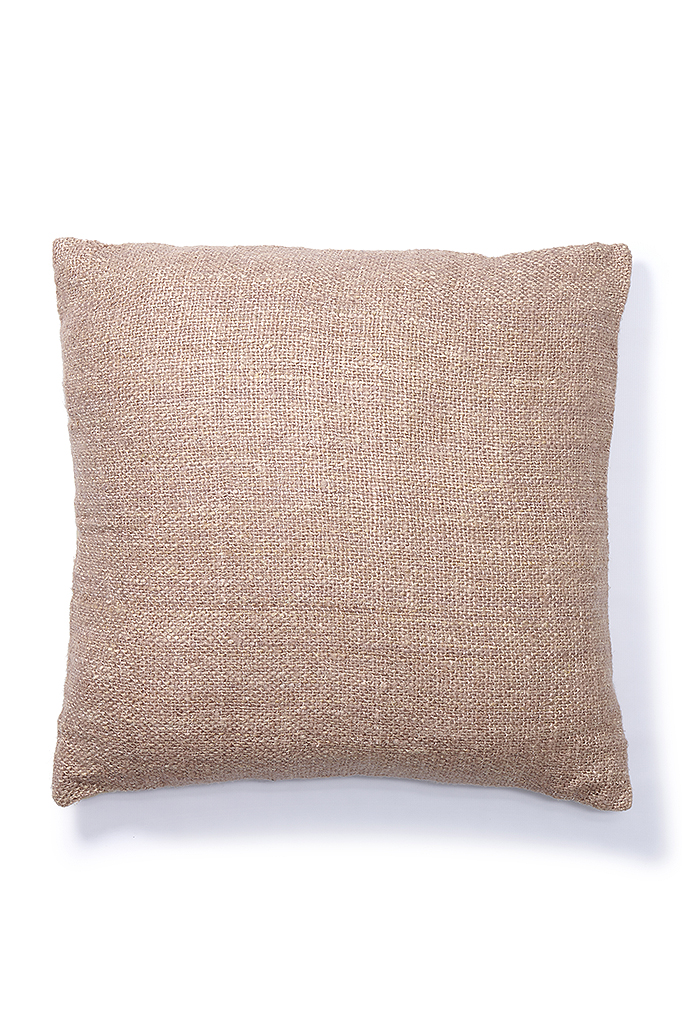 OVERSIZED BEIGE FLOOR CUSHION