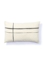 OFFWHITE CROSS STRIPED CUSHION COVER