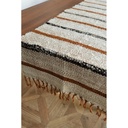 TAN STRIPED TABLE RUNNER