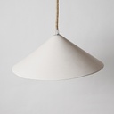 Emporia Conical Offwhite Pendant Light