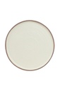 Terracotta Cream Dinner Plate