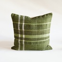 Green Textured Cushion Cover